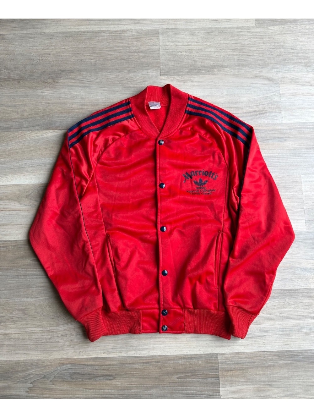 Vintage 70's Adidas Marriott Tennis Track Jacket